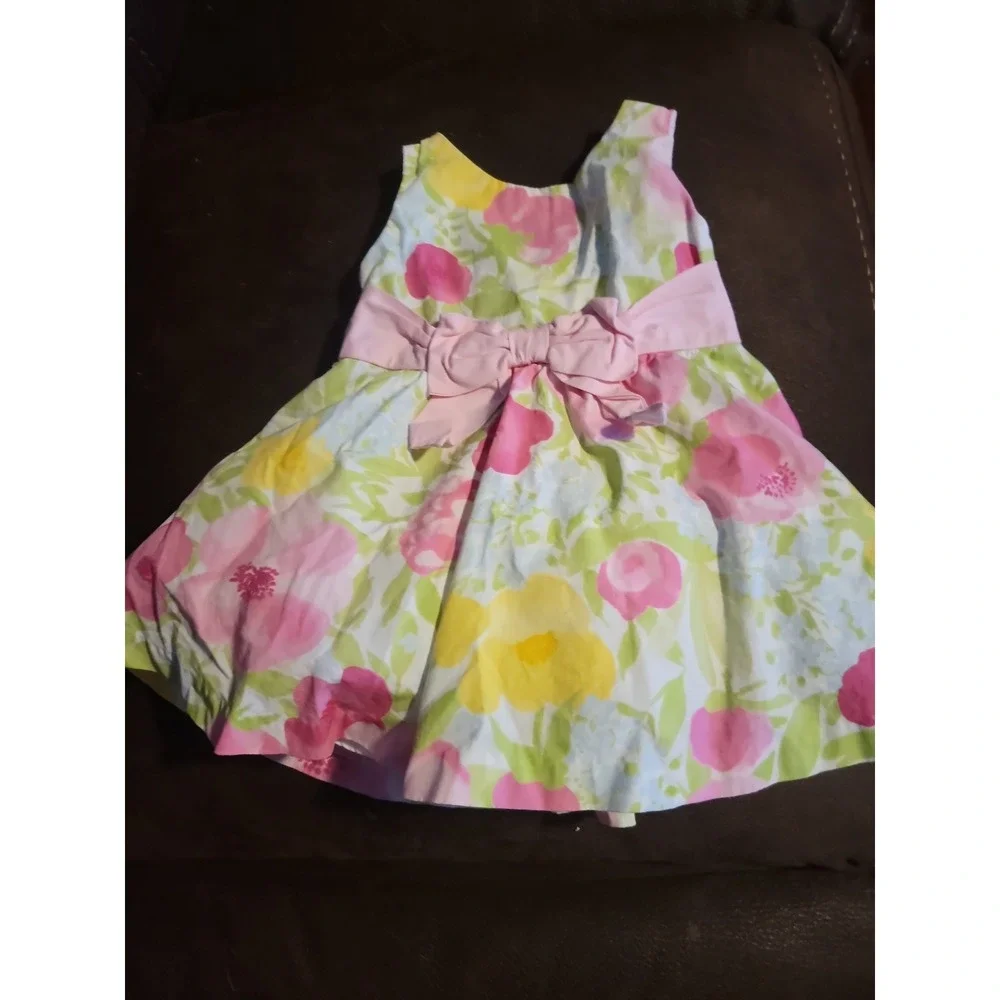 Gymboree Easter celebration spring floral dress size 3 6 months‎